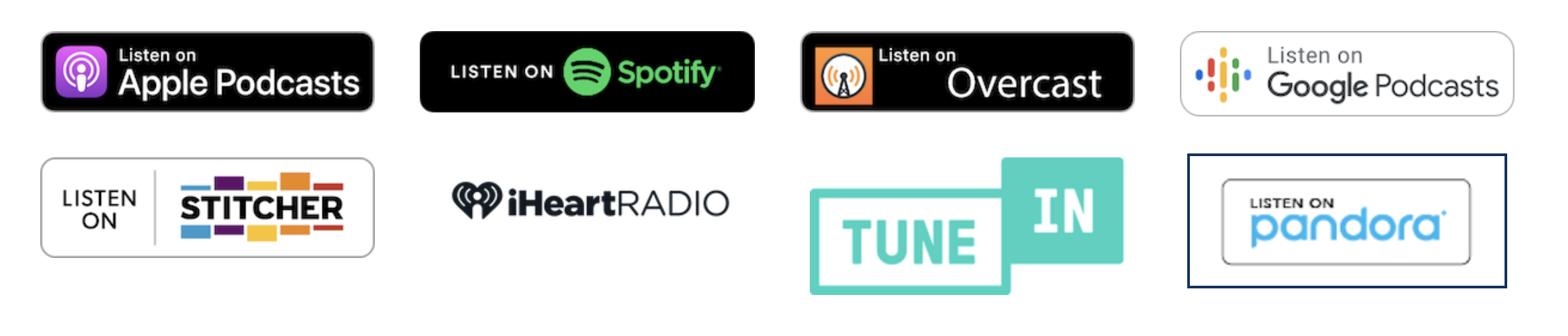 podcast episode locations